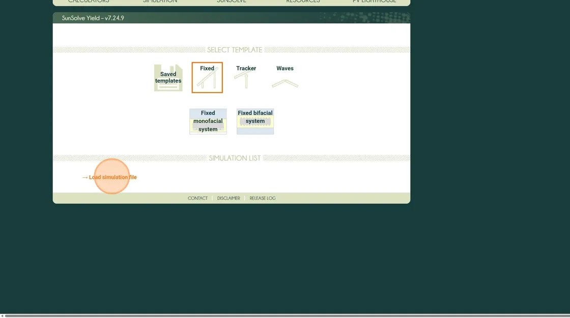 Open load window