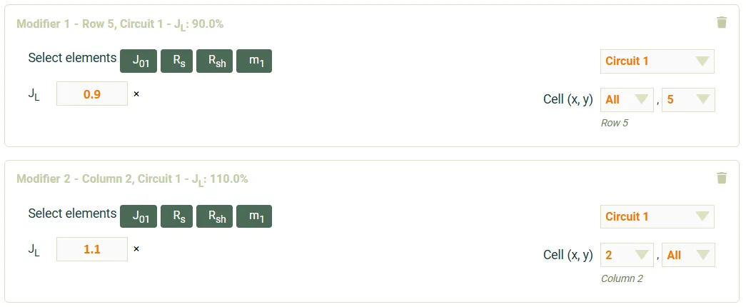 Modifier example 1