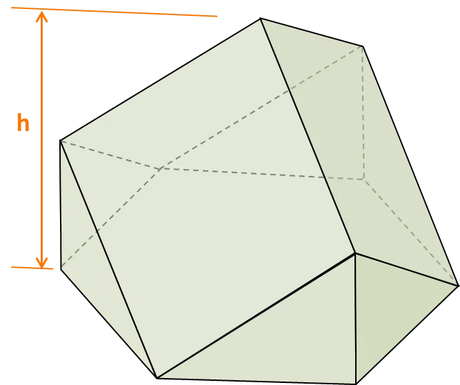 Upright corner cube