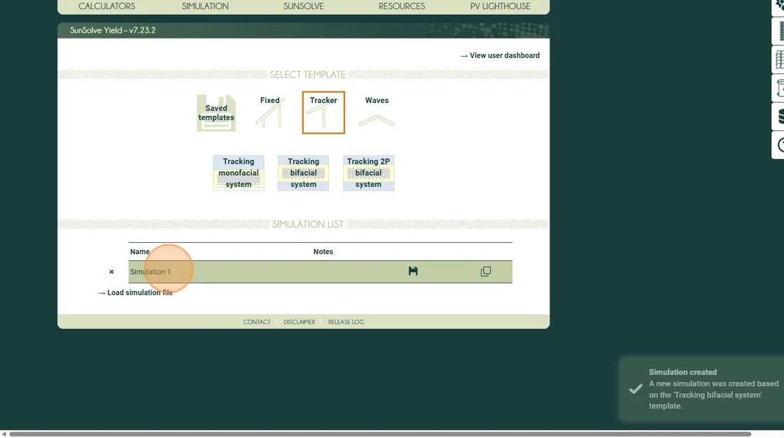 Simulation 1 project entry